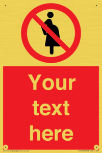 Custom prohibition not for pregnant women